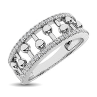 Thumbnail for 10K White Gold 1/4 Ct.Tw. Diamond Fashion Ring