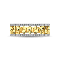 Thumbnail for 10K Yellow Gold 1/4 Ct.Tw. Diamond Fashion Ring