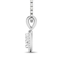 Thumbnail for 10K White Gold 1/6 Ct.Tw. Diamond Heart Pendant