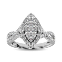 Thumbnail for 14K White Gold  1 Ct.Tw. Diamond Engagement Ring