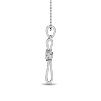 Thumbnail for 14K White Gold 1/5 Ct.Tw. Diamond Cross Pendant