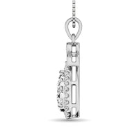 Thumbnail for 10K White Gold 2/5 Ctw Diamond Fashion Pendant