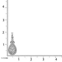 Thumbnail for 10K White Gold 2/5 Ctw Diamond Fashion Pendant