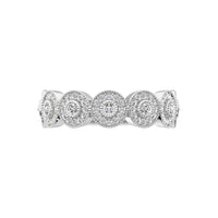 Thumbnail for 14K White Gold 1/2 Ct.Tw. Diamond Stackable Band