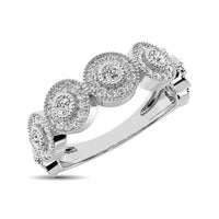 Thumbnail for 14K White Gold 1/2 Ct.Tw. Diamond Stackable Band