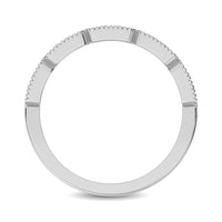 Thumbnail for 14K White Gold 1/5 Ctw Diamond Band