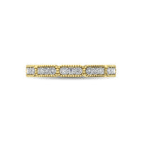 Thumbnail for 14K Yellow Gold 1/5 Ctw Diamond Band