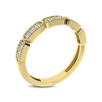 Thumbnail for 14K Yellow Gold 1/5 Ctw Diamond Band