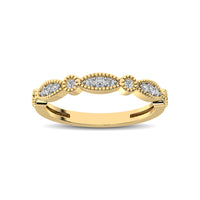 Thumbnail for 14K Yellow Gold 1/5 Ctw Diamond Band