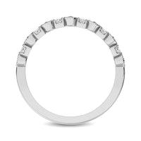 Thumbnail for 14K White Gold 1/6 Ctw Diamond Band
