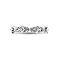 Thumbnail for 14K White Gold 1/8 Ctw Diamond Band