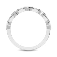 Thumbnail for 14K White Gold 1/6 Ctw Diamond Stackable Band