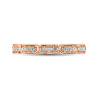 Thumbnail for 14K Rose Gold 1/5 Ct.Tw. Diamond Stackable Band