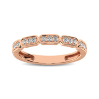 Thumbnail for 14K Rose Gold 1/5 Ct.Tw. Diamond Stackable Band