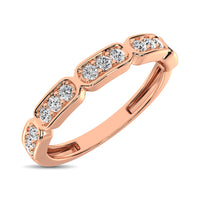 Thumbnail for 14K Rose Gold 1/5 Ct.Tw. Diamond Stackable Band