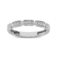 Thumbnail for 14K White Gold 1/5 Ct.Tw. Diamond Stackable Band