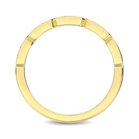 Thumbnail for 14K Yellow Gold 1/5 Ct.Tw. Diamond Stackable Band