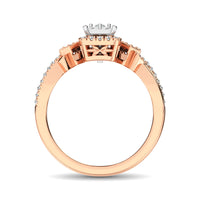 Thumbnail for 10K Rose Gold 2/5 Ct.Tw. Diamond Bridal Ring