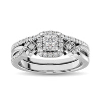 Thumbnail for 10K White Gold 2/5 Ct.Tw. Diamond Bridal Ring