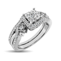 Thumbnail for 10K White Gold 2/5 Ct.Tw. Diamond Bridal Ring