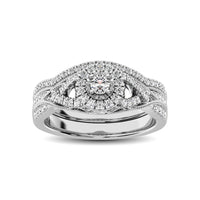 Thumbnail for 10K White Gold 1/2 Ct.Tw. Diamond Bridal Ring