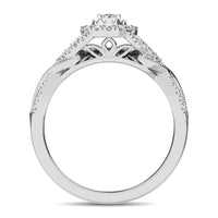 Thumbnail for 10K White Gold 1/2 Ct.Tw. Diamond Bridal Ring