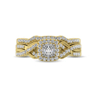 Thumbnail for 10K White Gold 1/2 Ct.Tw. Diamond Bridal Ring