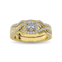 Thumbnail for 10K White Gold 1/2 Ct.Tw. Diamond Bridal Ring