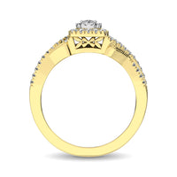 Thumbnail for 10K White Gold 1/2 Ct.Tw. Diamond Bridal Ring