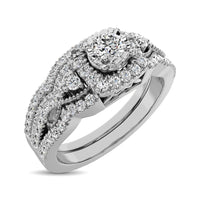 Thumbnail for 10K White Gold 1/2 Ct.Tw. Diamond Bridal Ring