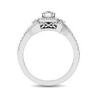 Thumbnail for 10K White Gold 1/2 Ct.Tw. Diamond Bridal Ring