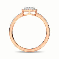 Thumbnail for 14K Rose Gold 1/3 Ct.Tw. Diamond Fashion Ring