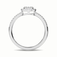 Thumbnail for 14K White Gold 1/3 Ct.Tw. Diamond Fashion Ring