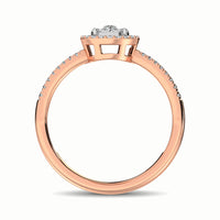 Thumbnail for 14K Rose Gold 1/3 Ct.Tw. Diamond Fashion Ring