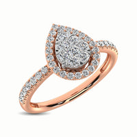 Thumbnail for 14K Rose Gold 2/5 Ct.Tw. Diamond Fashion Ring