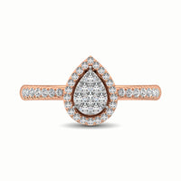 Thumbnail for 14K Rose Gold 2/5 Ct.Tw. Diamond Fashion Ring