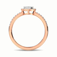 Thumbnail for 14K Rose Gold 2/5 Ct.Tw. Diamond Fashion Ring