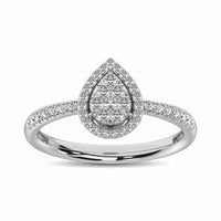 Thumbnail for 14K White Gold 2/5 Ct.Tw. Diamond Fashion Ring