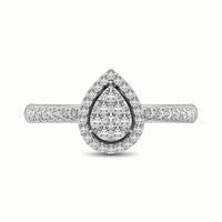 Thumbnail for 14K White Gold 2/5 Ct.Tw. Diamond Fashion Ring