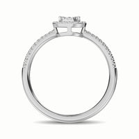 Thumbnail for 14K White Gold 3/8 Ct.Tw. Diamond Fashion Ring