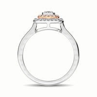 Thumbnail for 10K Two Tone 1/4 Ct.Tw. Diamond Fashion Ring