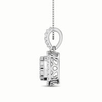 Thumbnail for 10K White Gold 1/2 Ct.Tw. Diamond Pendant