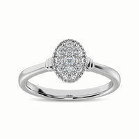 Thumbnail for 10K White Gold 1/5 Ct.Tw. Diamond Fashion Ring