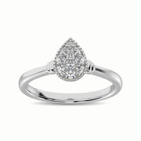 Thumbnail for 10K White Gold 1/5 Ct.Tw. Diamond Fashion Ring