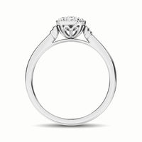 Thumbnail for 10K White Gold 1/5 Ct.Tw. Diamond Fashion Ring
