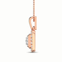 Thumbnail for 10K Rose Gold 1/6 Ct.Tw. Diamond Pendant
