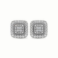 Thumbnail for 10K White Gold 1/3 Ct.Tw. Diamond Stud Earrings