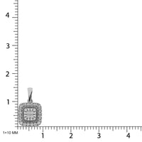 Thumbnail for 10K White Gold 1/6 Ct.Tw. Diamond Pendant