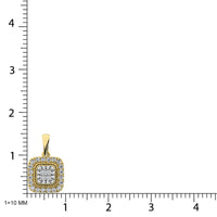 Thumbnail for 10K Yellow Gold 1/6 Ct.Tw. Diamond Pendant