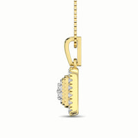 Thumbnail for 10K Yellow Gold 1/6 Ct.Tw. Diamond Pendant